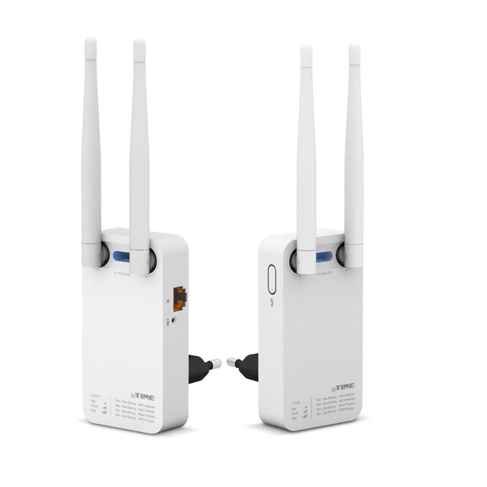 아이피타임 2.4GHz 와이파이 증폭기 확장 wifi 익스텐더