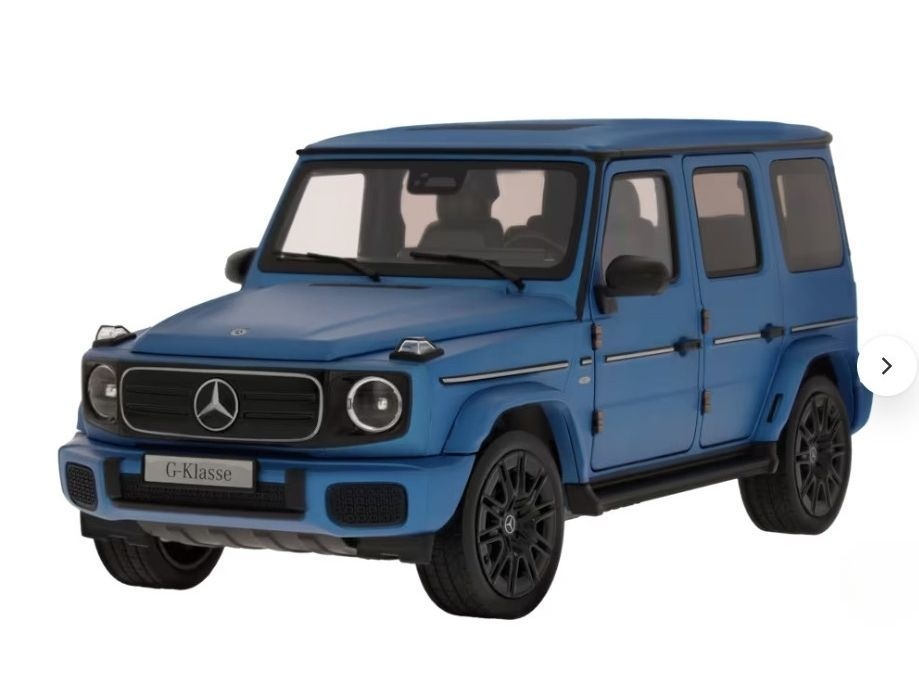 Norev [해외] 벤츠 오리지널 1:18 G580 AMG EQ N465 블루 자동차모형 다이캐스트 피규어