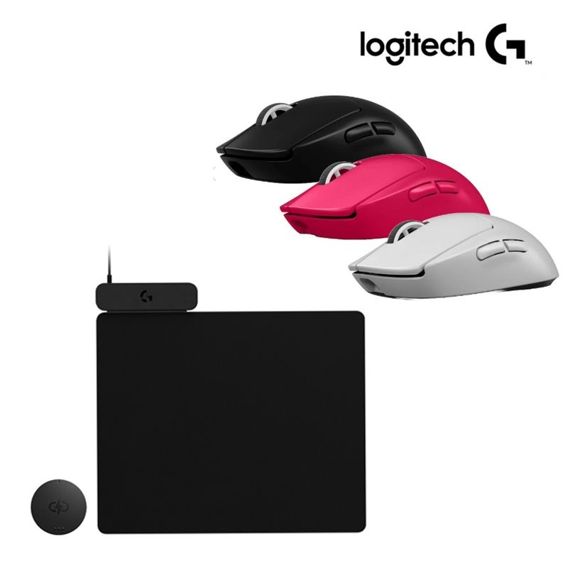 로지텍G 로지텍코리아 G PRO X SUPERLIGHT 2 무선 게이밍 마우스 + 파워플레이 2 POWERPLAY 2 세트