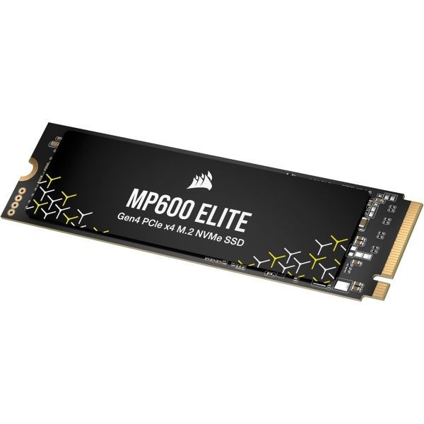 [해외] 커세어 MP600 Elite 2TB M.2 PCIe Gen 4 x4 NVMe SSD 2280 최대 7000MB/s 순차 읽기 고밀도 3D TLC NAND 블랙