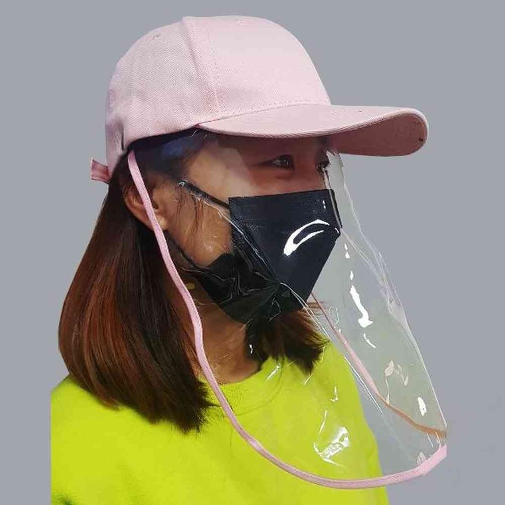 원포 코로나 마스크 모자 보안면 얼굴쉴드 얼굴가리개