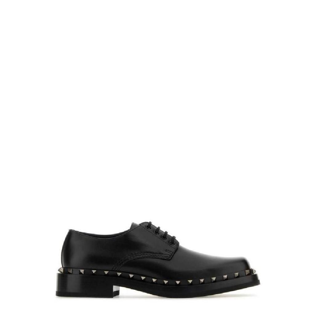 발렌티노 발렌티노 Valentino Garavani M Way 락스터드 슬립온 더비 슈즈 3Y2S0H34PMA 0NO TP934460207