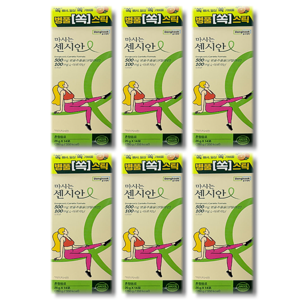 [오늘출발] 동국제약 마시는 센시안 20g x 14포 6박스