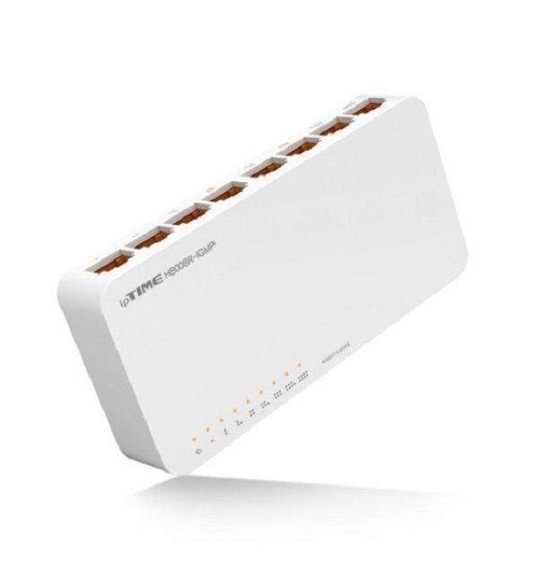 아이피타임 EFM ipTIME H8008-IGMP 스위치허브 기가비트 8포트 랜선 허브 인터넷 랜 스위칭 분배기