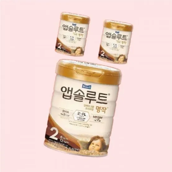 앱솔루트 프리미엄 명작 분유 2단계 800g 3개 4524211
