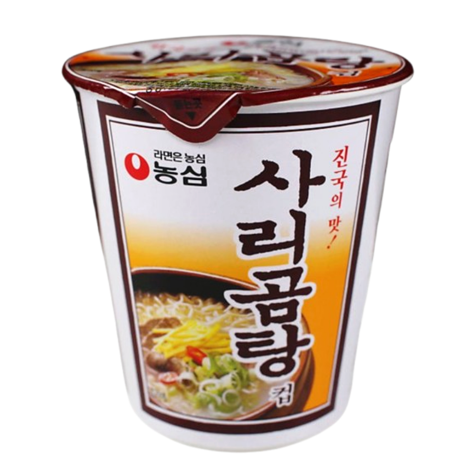 농심 사리곰탕 컵면 컵라면 61g x 30개