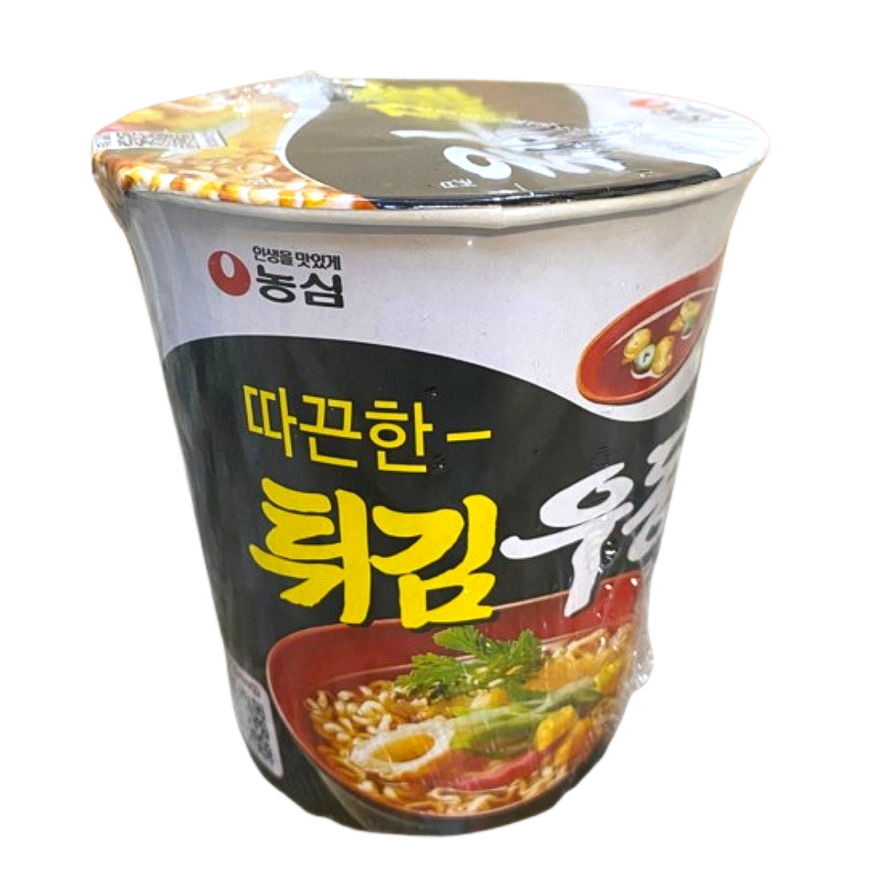 [오늘출발] 농심 튀김우동 작은컵 컵라면 62g x 18개