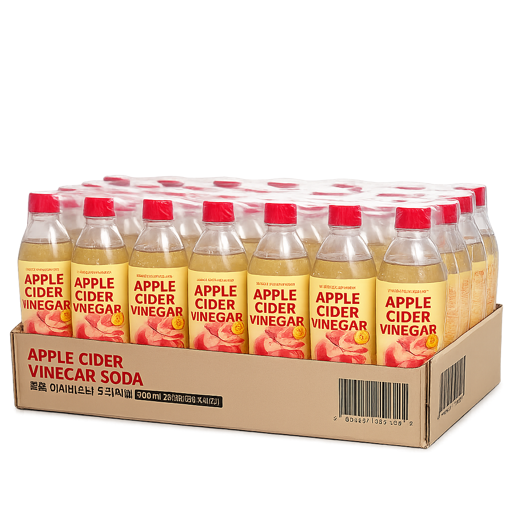 클룹 애사비소다 오리지널 제로 탄산음료 500ml 24EA