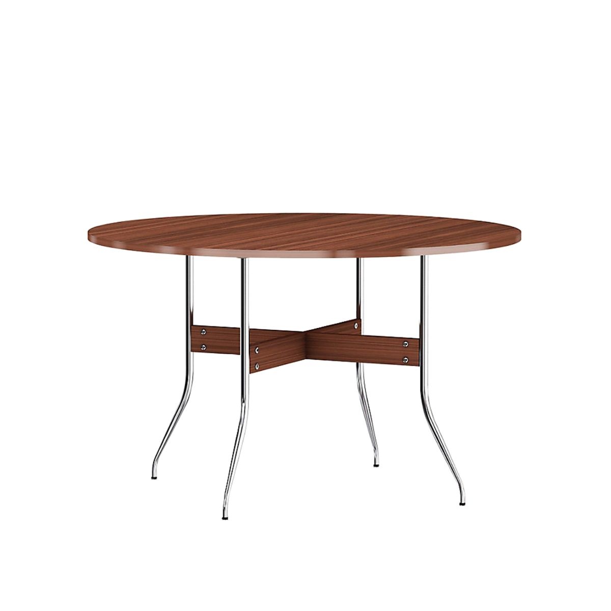[롯데백화점] 허먼밀러 [허먼밀러 공식딜러] Nelson Swag Leg Dining Table Round (Walnut)