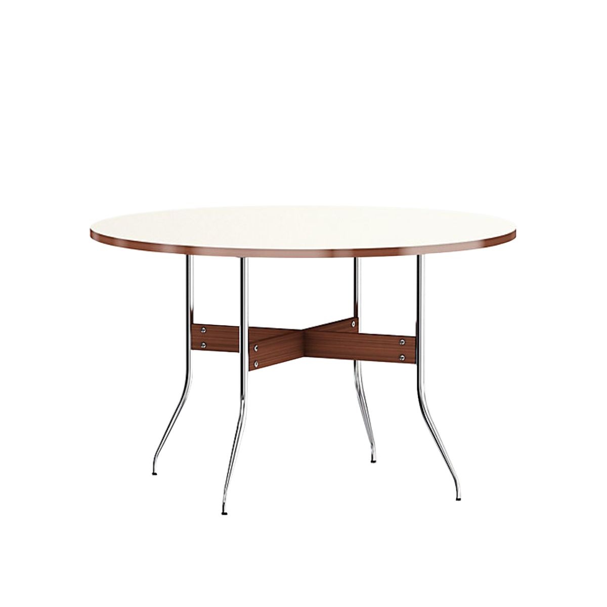 [롯데백화점] 허먼밀러 [허먼밀러 공식딜러] Nelson Swag Leg Dining Table Round (White)