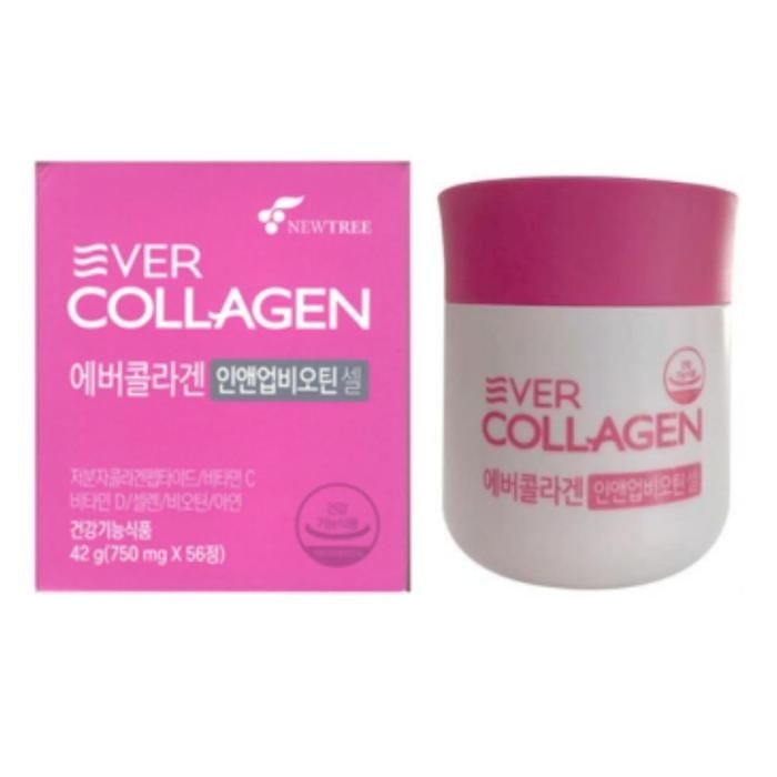 에버콜라겐 인앤업 비오틴 셀 750mg x 56정