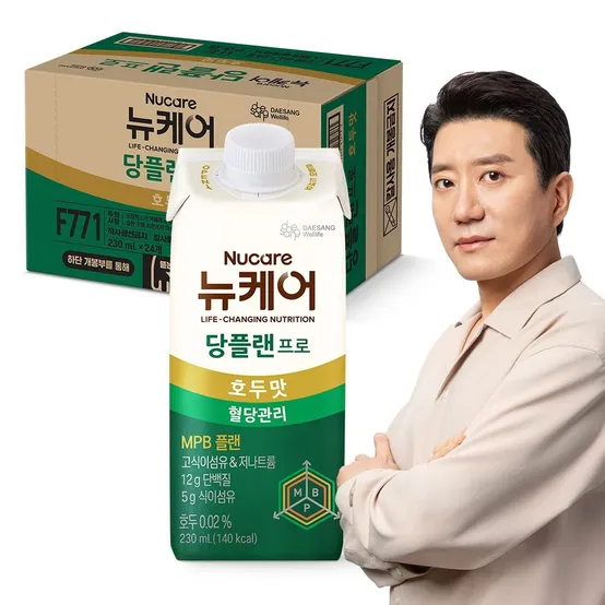 [본사] 뉴케어 당플랜 프로 호두맛 (230mlx24팩), 1박스