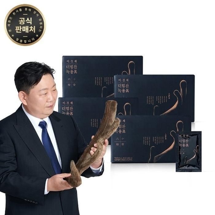 [이경제] 더힘찬 녹용진 (60ml x 30포) x 4박스