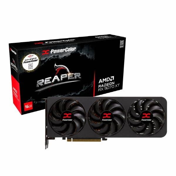 PowerColor 라데온 RX 9070 XT REAPER D6 16GB 대원씨티에스 4046942