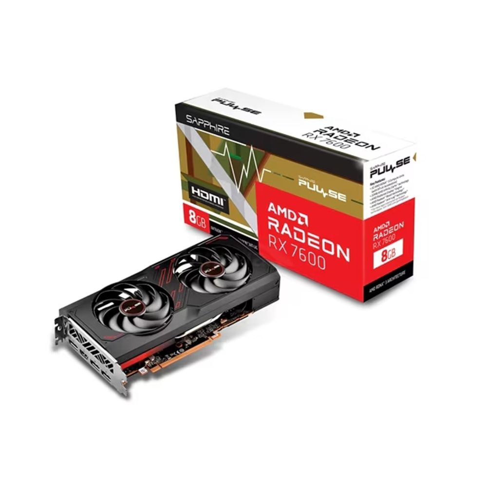 이엠텍 SAPPHIRE 라데온 RX 7600 PULSE OC D6 8GB 공식 인증점