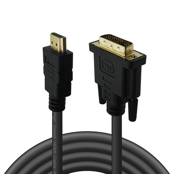 UnKnown 대원TMT 컴퓨존 단독상품 HDMI 2.0 to DVI-D 듀얼 변환케이블 DWHD01 1.5m 4048160