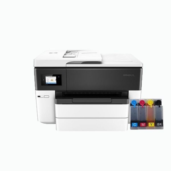 UnKnown 투지씨앤아이 HP Officejet Pro 7740 무한잉크 복합기 병행수입 + 휘슬러 무한공급기 500ml 4048100