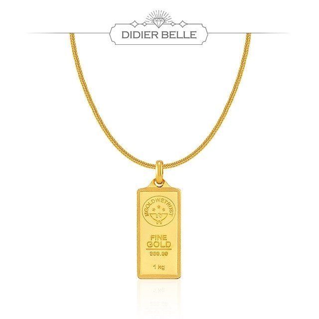 디디에벨라 24k 골드바 목걸이15g