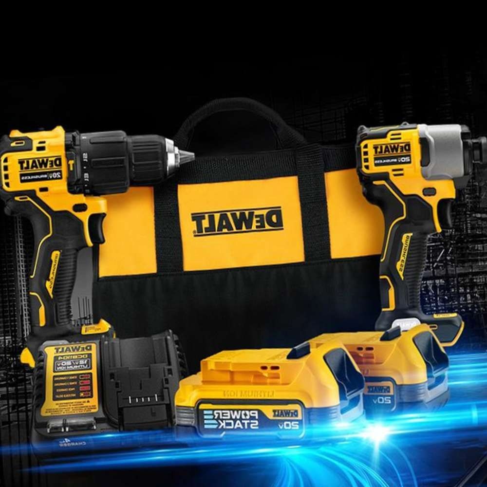 셀커머스협력사 20V 충전 콤보세트 DCD709N DCF840N 파워스택 1.7AH 2팩 전기드라이버 전동드릴 임팩드라이버