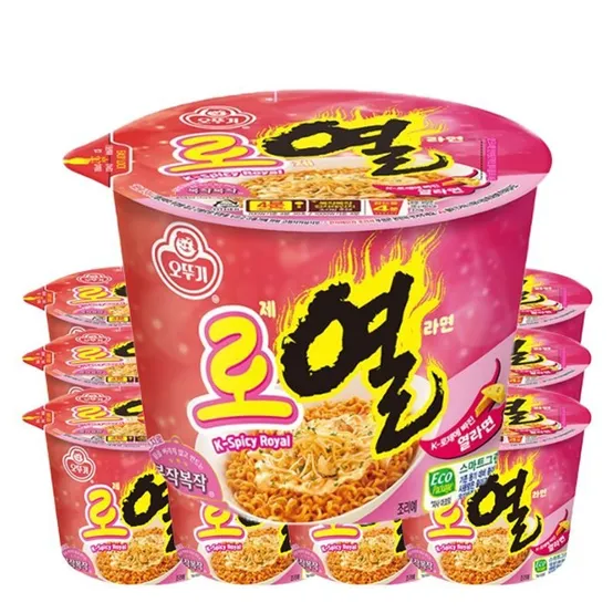 오뚜기 로열라면 용기 100g x 12개
