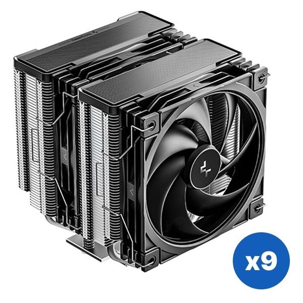 DEEPCOOL AG620 G2 CPU쿨러 블랙 1BOX 9PACK 4046078