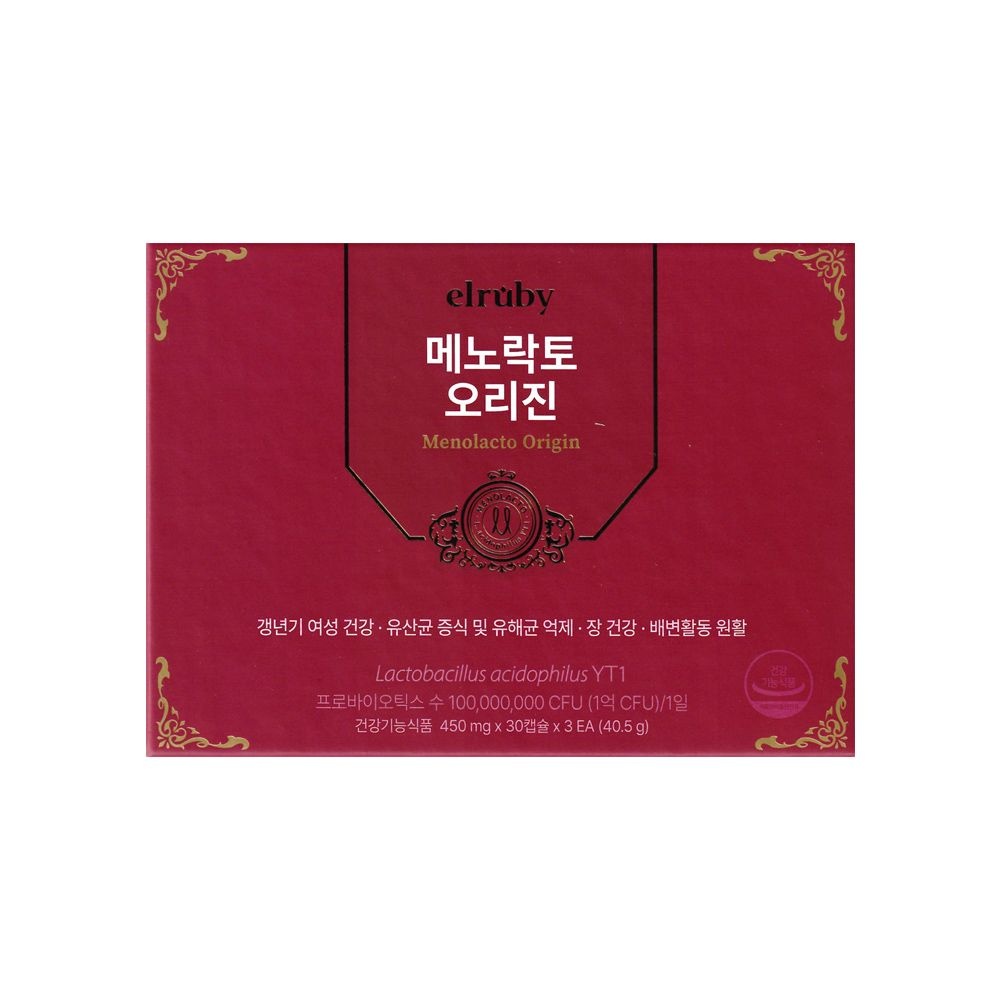 [오늘출발] 휴온스N 휴온스 엘루비 메노락토 오리진 450mg 30캡슐 x 3개입 1박스