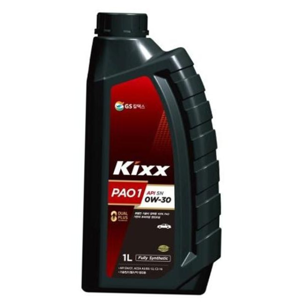 자재 GS칼텍스 합성 엔진오일 Kixx PAO SN (가솔린/디젤/LPG) 0W-40/1L 1EA
