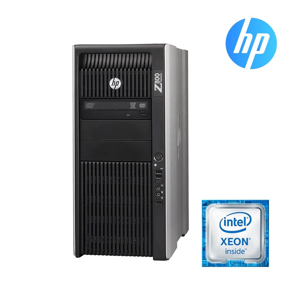 [중고] HP Z800 제온 X5650 2ea 8G SSD HDD Quadro FX4800 Win10 3D 전문가용 캐드 중고 워크스테이션