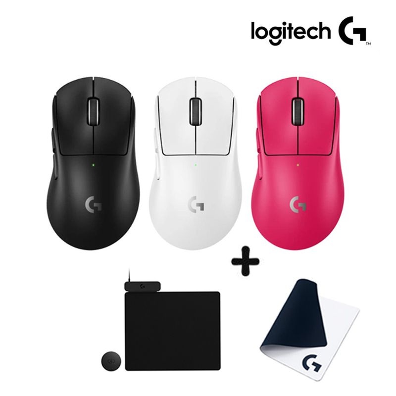 로지텍G 로지텍코리아 G PRO X SUPERLIGHT 2 DEX  무선 게이밍 마우스 + 파워플레이 2 POWERPLAY 2 세트 + 마우스패드