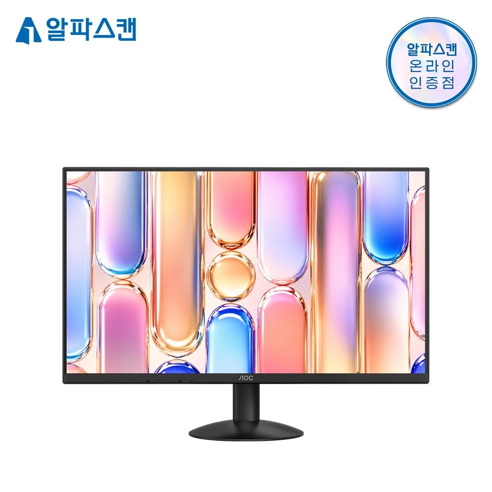 알파스캔 AOC Q27B30E QHD 보더리스 IPS 시력보호 HDR 무결점 27인치 사무용 듀얼 가성비 모니터