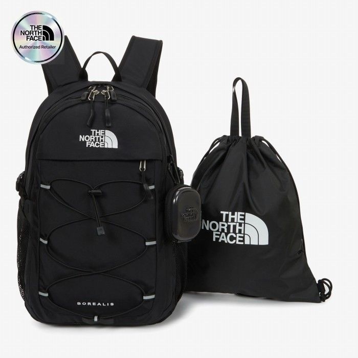 [노스페이스 키즈 공식] 주니어 보레알리스 스쿨 팩 NM2DS07R_BLK