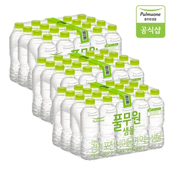 풀무원샘물 생수 500ml x 60병