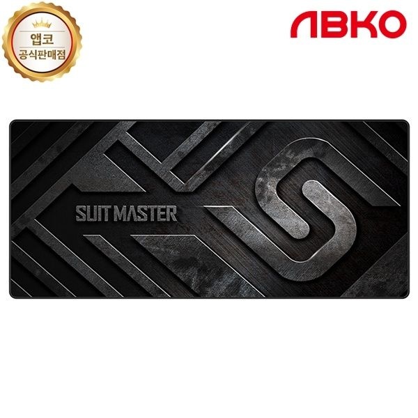 ABKO 장패드 SUITMASTER 슈트마스터 GSM-350B 그래픽-블랙라인 4051512