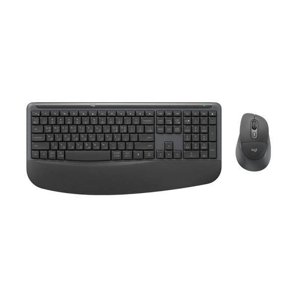 로지텍 무선 블루투스 데스크탑 세트 MK880 for Business As 2년 로지볼트수신기 포함 로지텍코리아 그라파이트 4051657