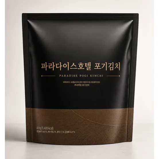 신세계푸드 파라다이스 호텔 포기김치 4kg