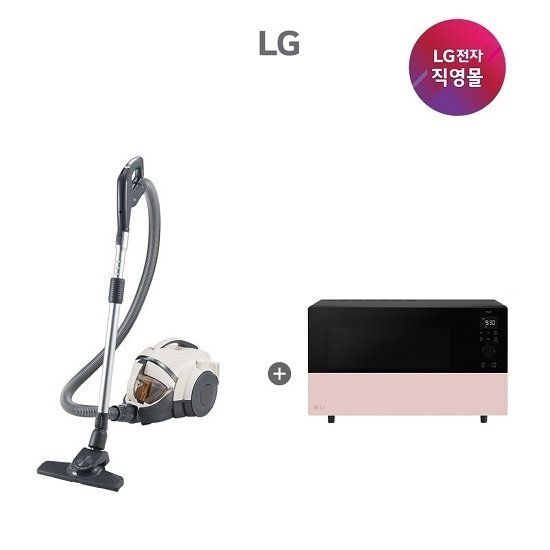 LG 싸이킹청소기+광파오븐 세트 K83WGY+MLJ39PR