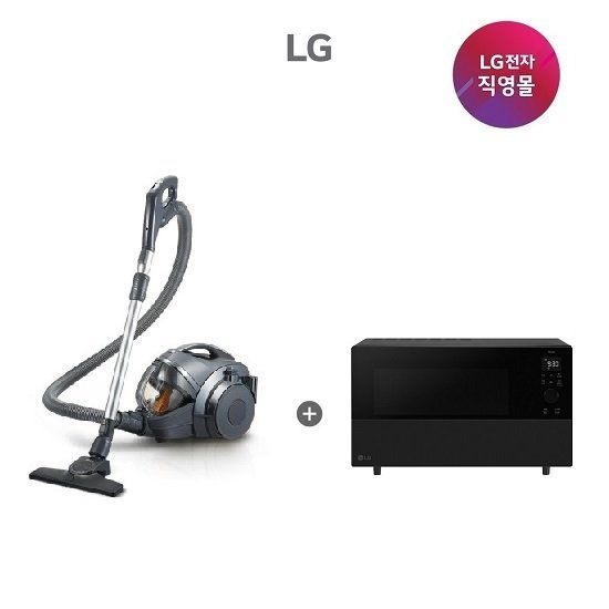 LG 싸이킹청소기+광파오븐 세트 K83IGY+MLJ39KR