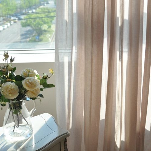 [꼬떼따블] IHG16-418 라이트그레이 코튼 커튼