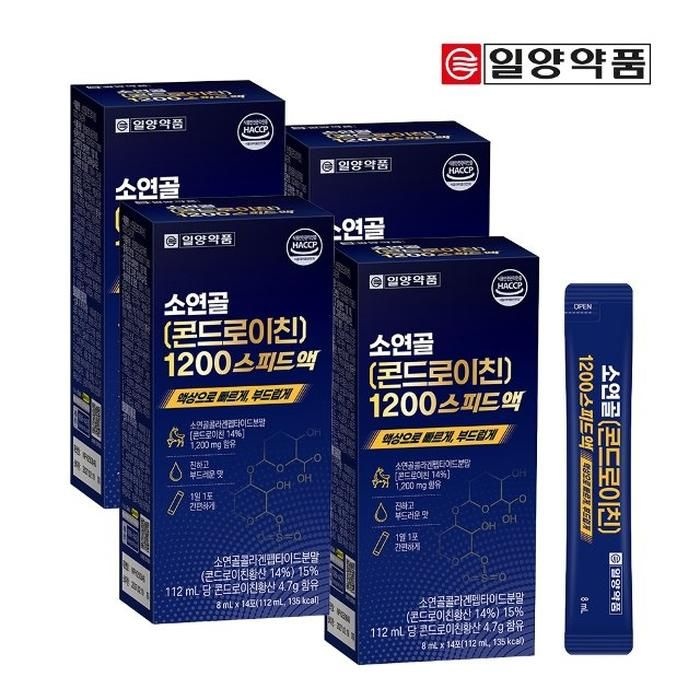 일양 소연골 콘드로이친1200스피드액 14일분x4박스