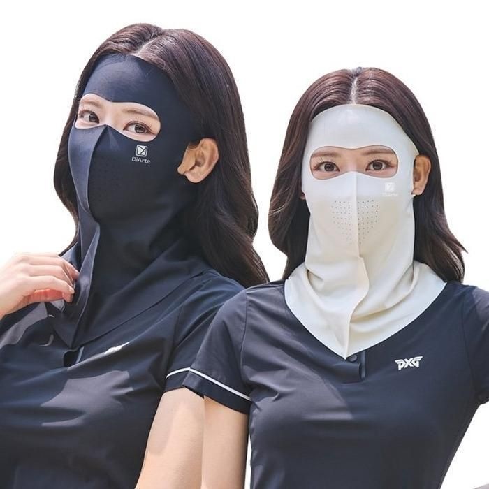 [띠아르]UV 자외선차단 풀페이스 커버 마스크 2종