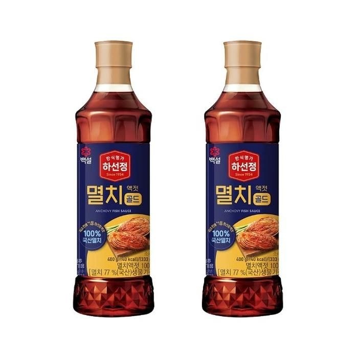 하선정 멸치액젓 골드 400g x2개