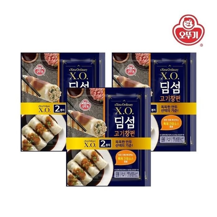 [오뚜기] X.O.딤섬 고기창펀 (330gx2) x 3개