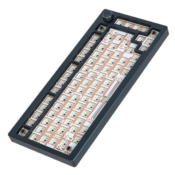 SPM AL82B 풀 알루미늄 핫스왑 베어본DIY키트 피콕블루 4052506