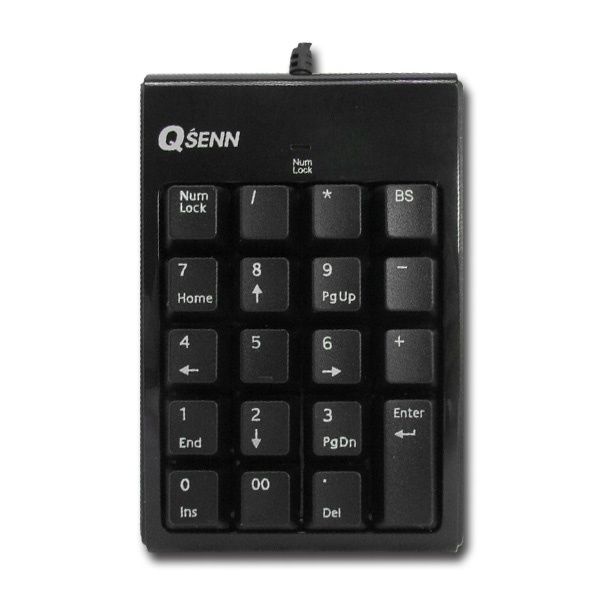 QSENN 유선 키패드 SNK-3000 블랙콤보 4052579
