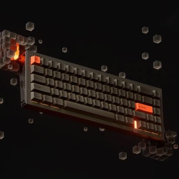 UnKnown MelGeek 유선 기계식 미니키보드 멜긱 REAL67 자석축 래피드트리거 포탸슘 퍼플 4052659