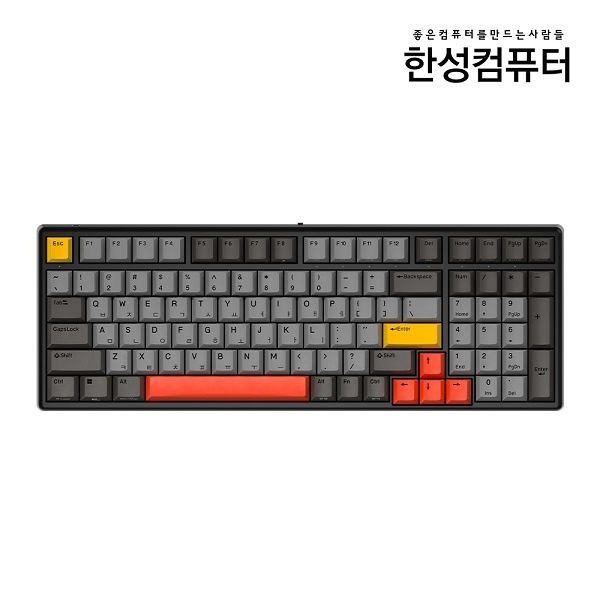 한성컴퓨터 유선.블루투스 무접점 미니키보드 GK896B PRO 염료승화 Edition 35G 한영자판 인터스텔라USB 4052688