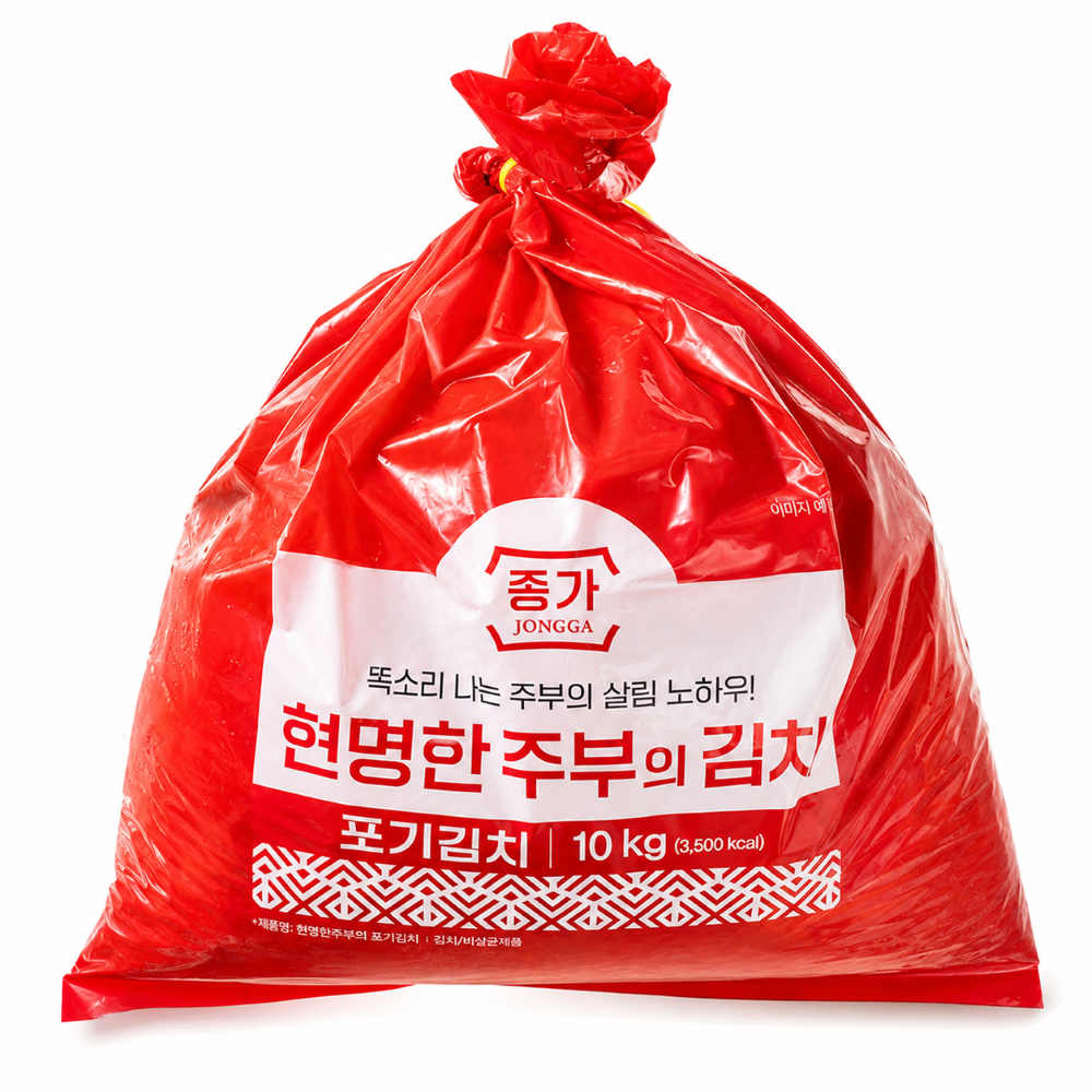 종가 현명한 주부의 김치 포기김치 10kg 1개