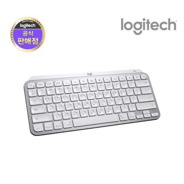 UnKnown 로지텍 무선.블루투스 미니키보드 MX Keys Mini For Mac 키즈 미니 포 맥 로지텍코리아 페일그레이 4052803