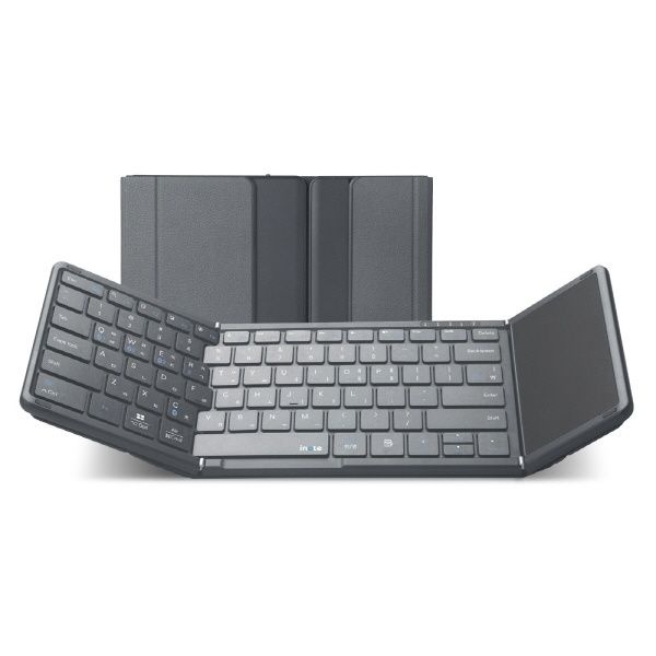 퓨전에프앤씨 블루투스 접이식키보드 아이노트 X-Folding XK905B 블랙 4052840