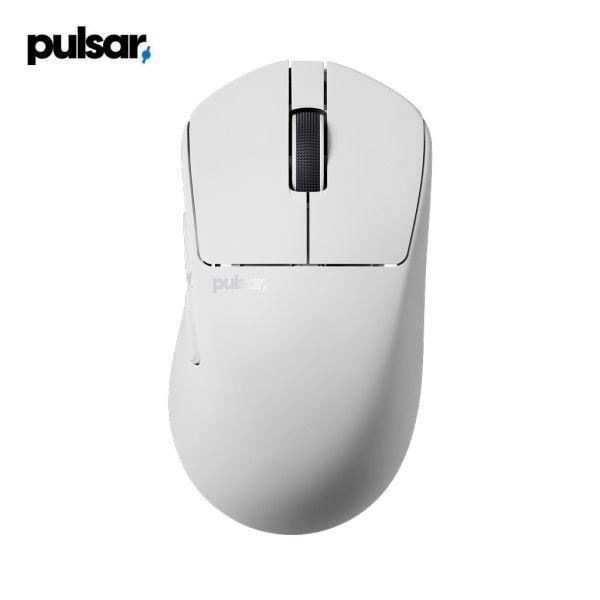 Pulsar X3 CrazyLight 미디움 무선 게이밍 마우스(Uyuni White)-RHD